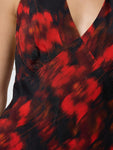 Thrills Lucky For You Floral Mini Dress - Redwood