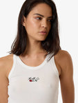 Thrills Signature Rose Apex Tank Dirty White