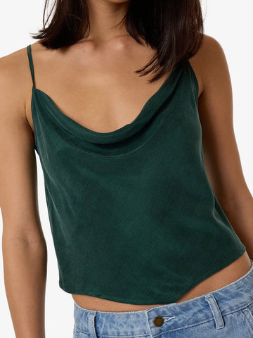 Thrills Thea Camisole Deep Emerald