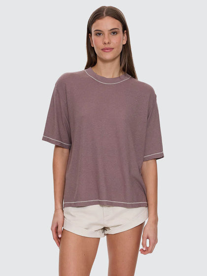 Thrills Hemp Square Tee Shroom