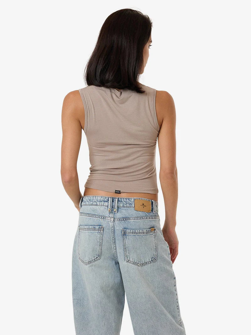 Thrills Amoroso Sabrina Tank Silver Ash