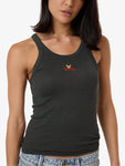 Never Stop Base Tank Merch Black