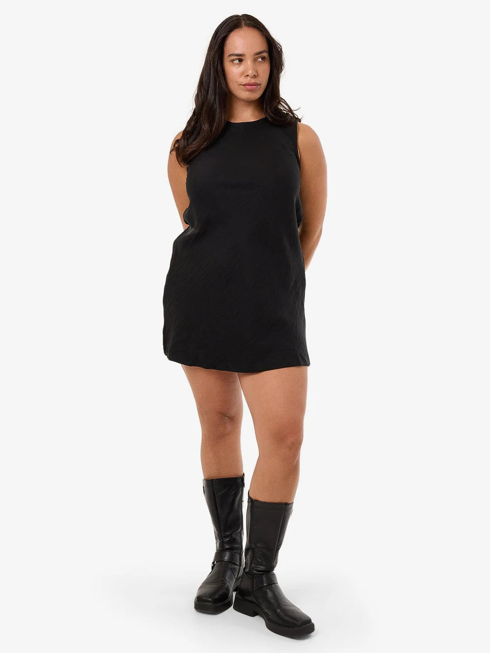 Thrills Ember Arianna Mini Dress Black