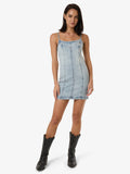 Rory Mini Denim Dress Tainted Blue