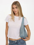 Thrills Wild Side Studded Mini Shoulder Bag - Dark Grey Blue