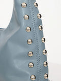 Thrills Wild Side Studded Mini Shoulder Bag - Dark Grey Blue