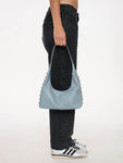 Thrills Wild Side Studded Mini Shoulder Bag - Dark Grey Blue