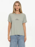 Thrills Haven For The Reckless Relaxed Tee - Dirty Sage