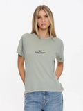 Thrills Haven For The Reckless Relaxed Tee - Dirty Sage