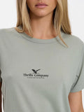 Thrills Haven For The Reckless Relaxed Tee - Dirty Sage