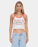 Thrills Touch The Sky Tank Dirty White