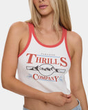 Thrills Touch The Sky Tank Dirty White