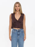 Thrills Nellie Top Postal Brown