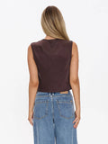 Thrills Nellie Top Postal Brown