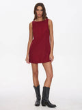 Thrills Knox Mini Dress Garnet Red