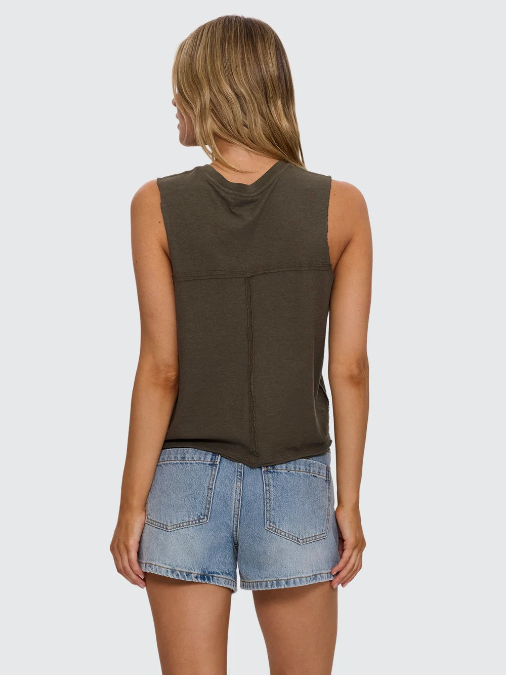 Thrills Hemp Tank - Grape Leaf