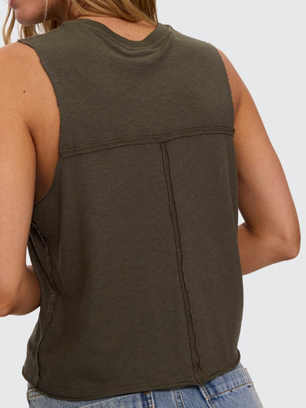 Thrills Hemp Tank - Grape Leaf