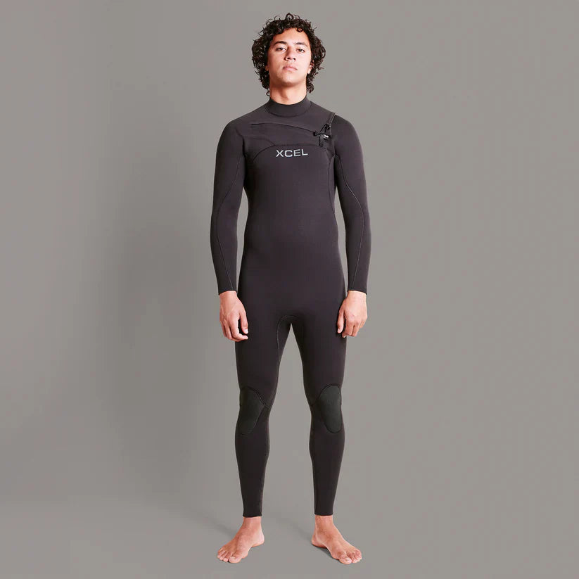 XCEL MENS COMP + 3/2 MM STEAMER WETSUIT