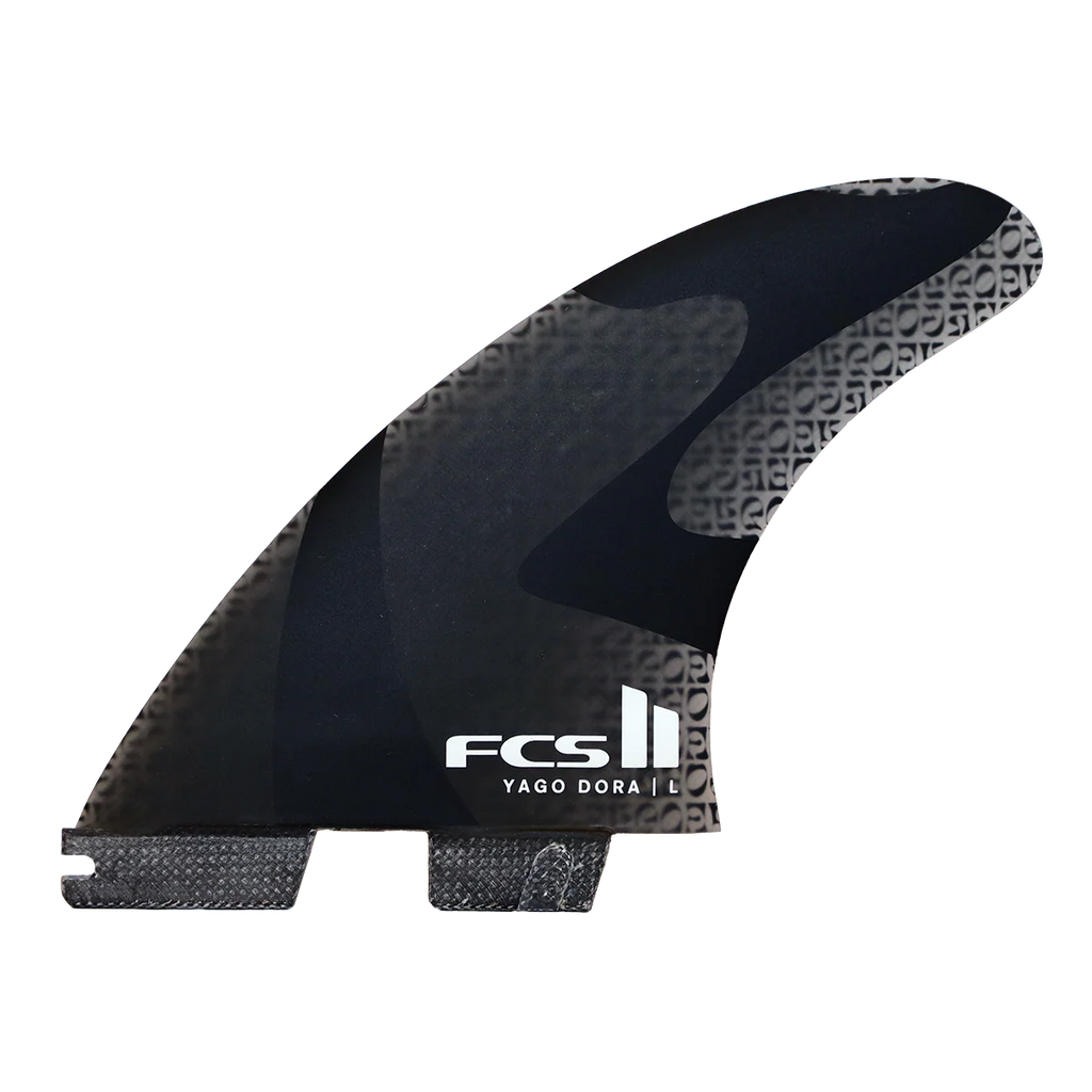 FCS II Yago Dora PG Tri Fins Smoke Large