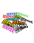 Creatures Of Leisure Sexwax 8" Diecut Sticker