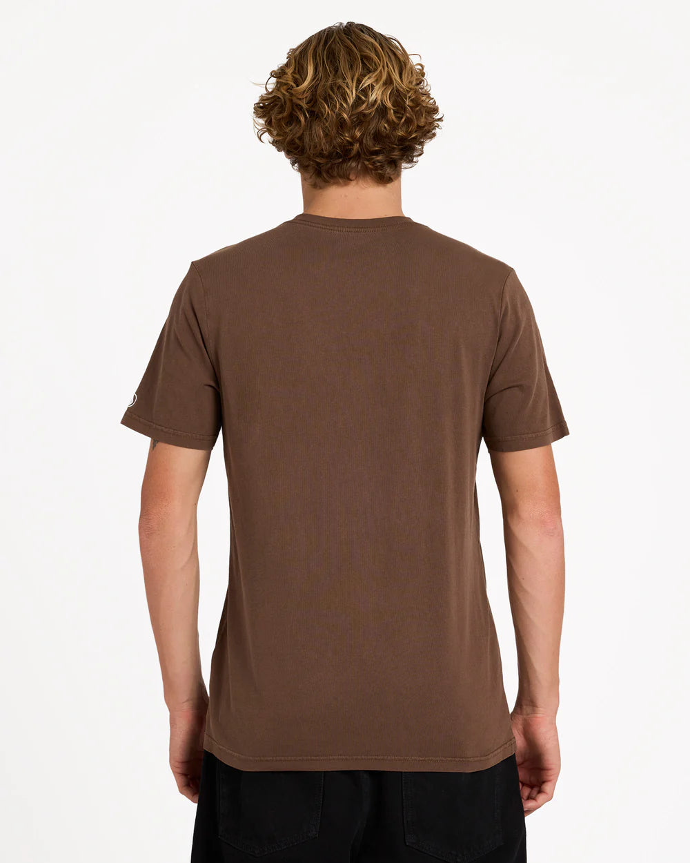 Volcom Aus Wash T-Shirt Brown Stone