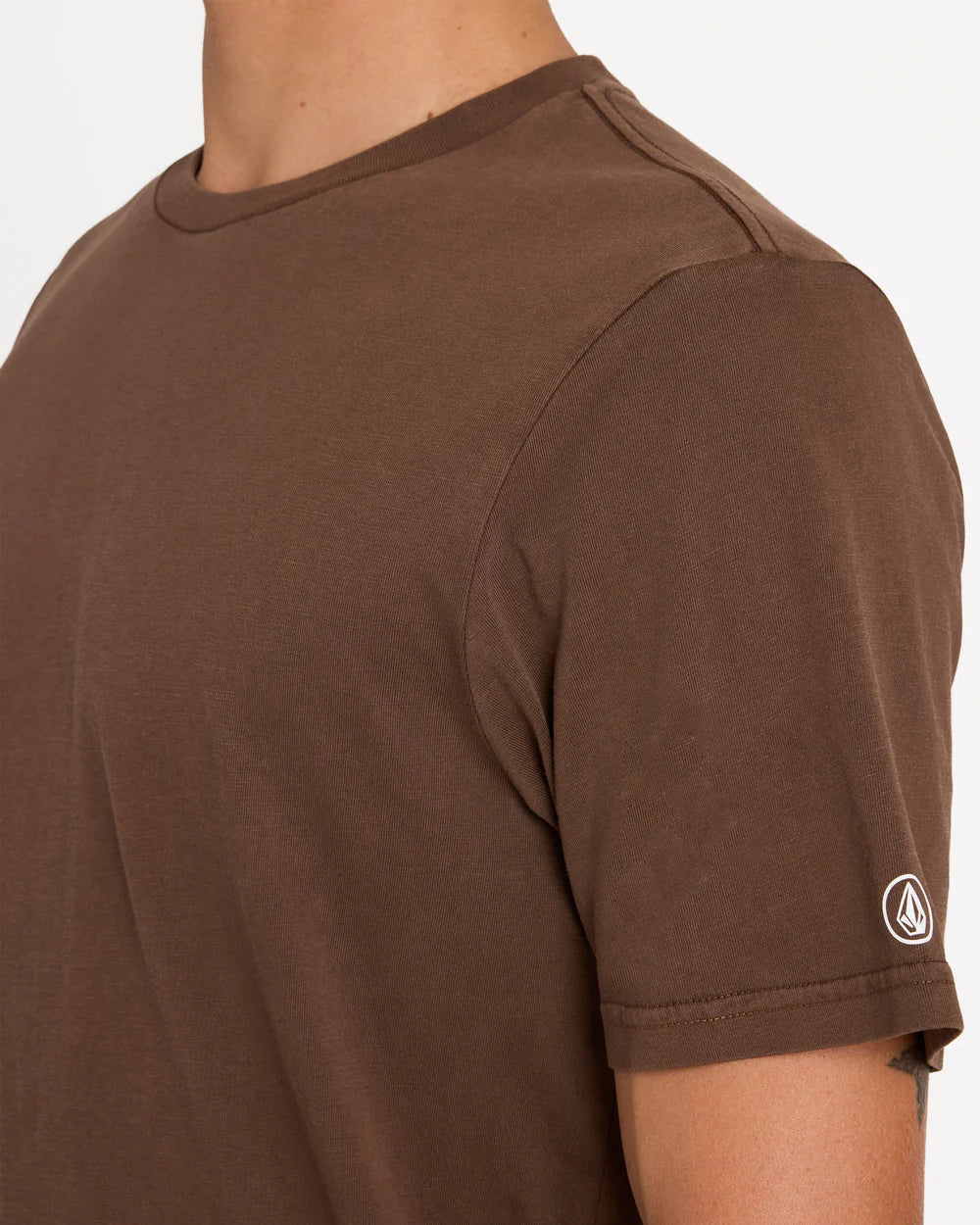 Volcom Aus Wash T-Shirt Brown Stone