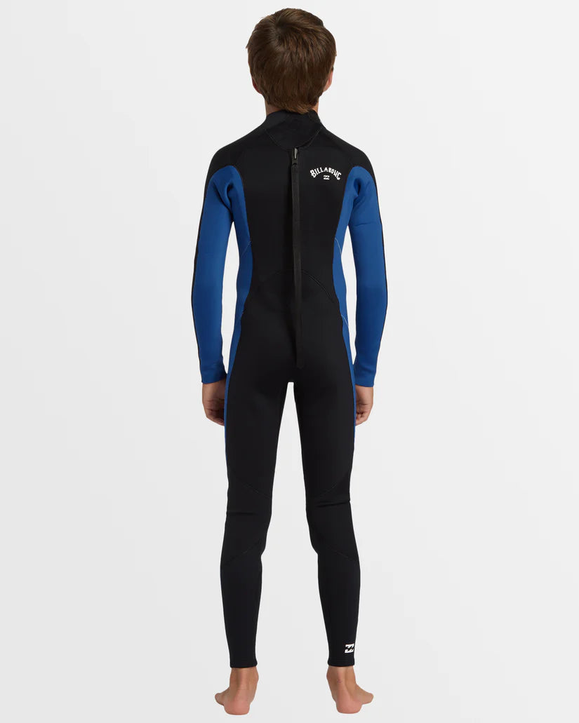 Billabong 3/2mm Foil Back Zip Wetsuit Boys 8-16