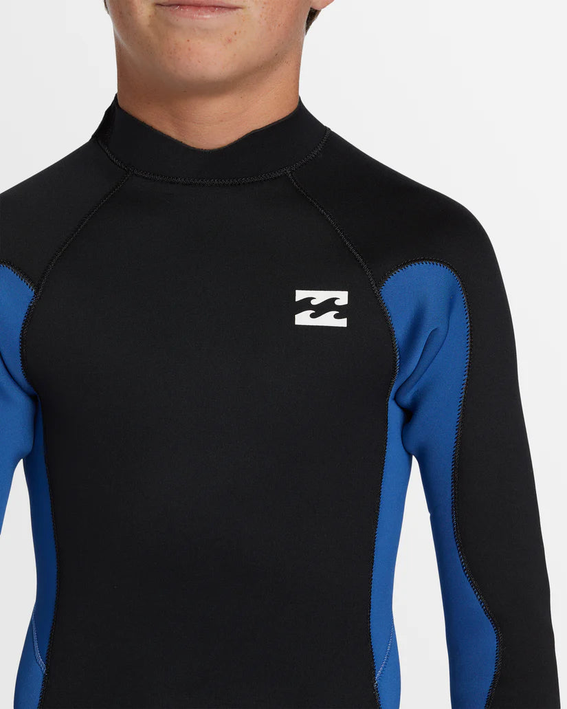 Billabong 3/2mm Foil Back Zip Wetsuit Boys 8-16