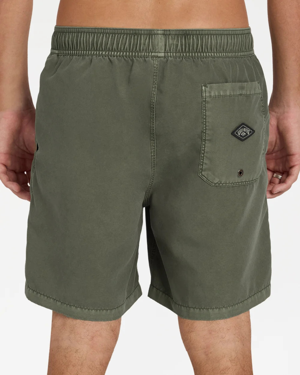 Billabong All Day Overdyed Layback Boardshorts Dark Military