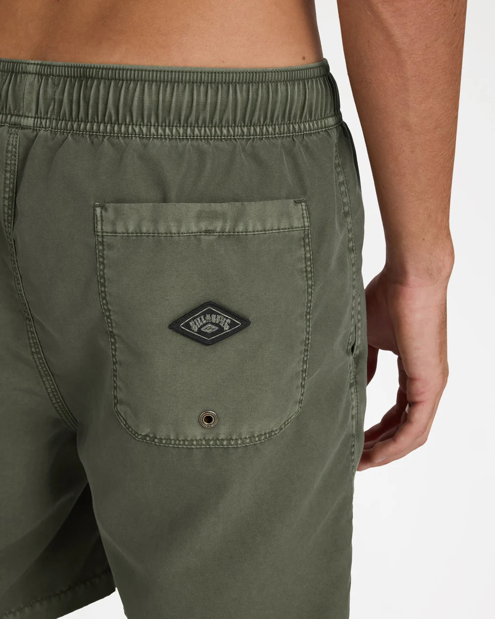 Billabong All Day Overdyed Layback Boardshorts Dark Military