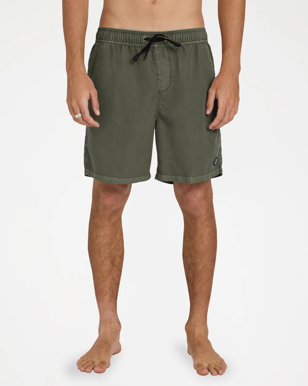 Billabong All Day Overdyed Layback Boardshorts Dark Military