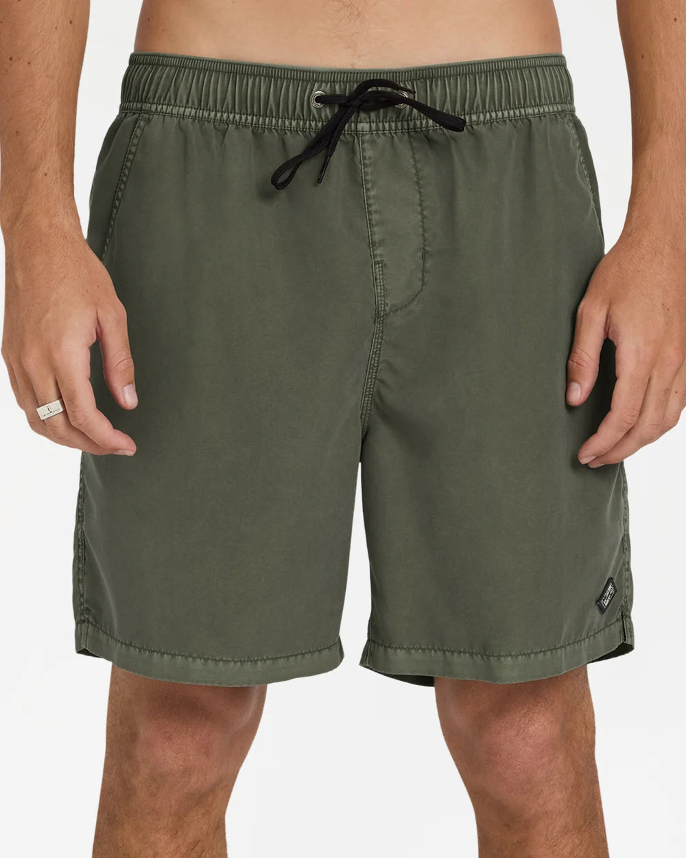 Billabong All Day Overdyed Layback Boardshorts Dark Military