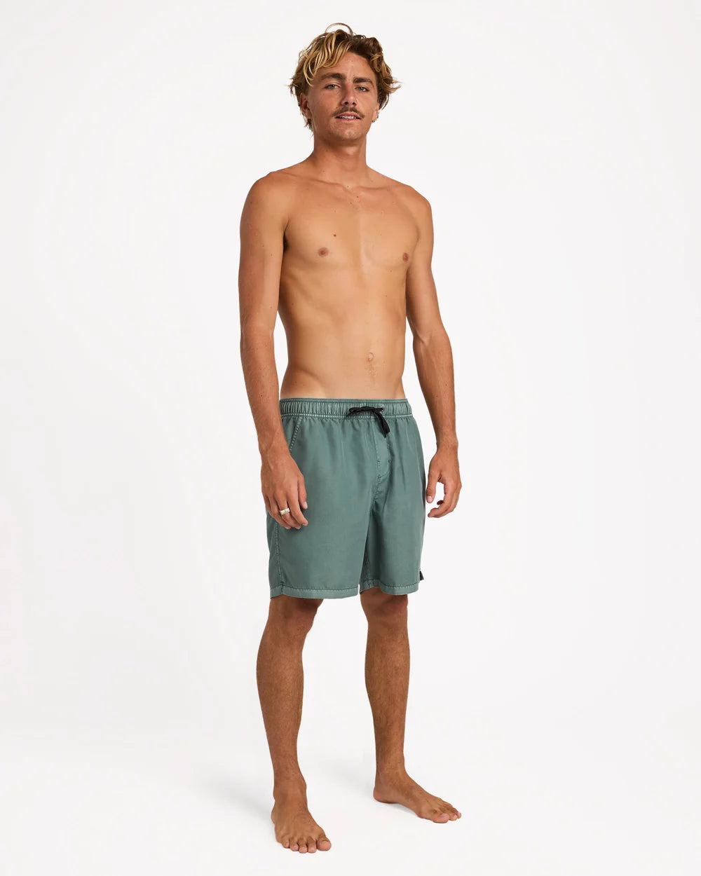 Rip Curl All Day Overdyed Layback 17" Boardshorts Silt Green