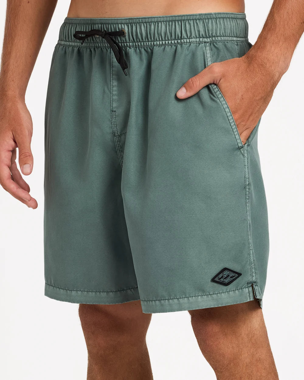 Rip Curl All Day Overdyed Layback 17" Boardshorts Silt Green