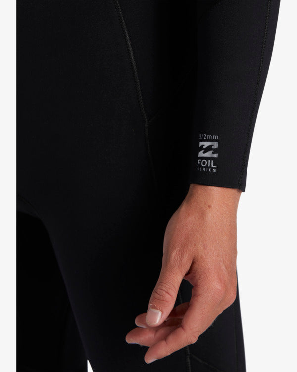 Billabong 3/2 Foil Chest Zip Steamer