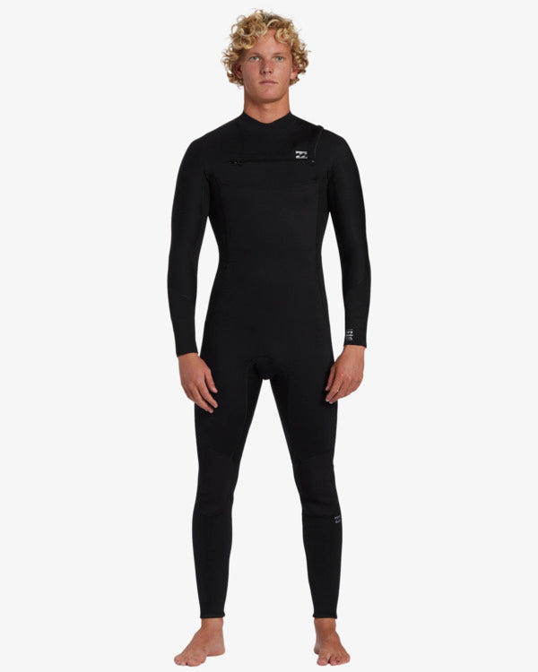 Billabong 3/2 Foil Chest Zip Steamer
