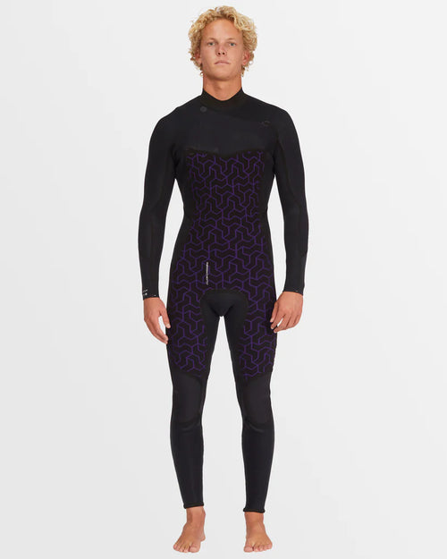 Billabong 3/2mm Absolute Natural Chest Zip Steamer Wetsuit