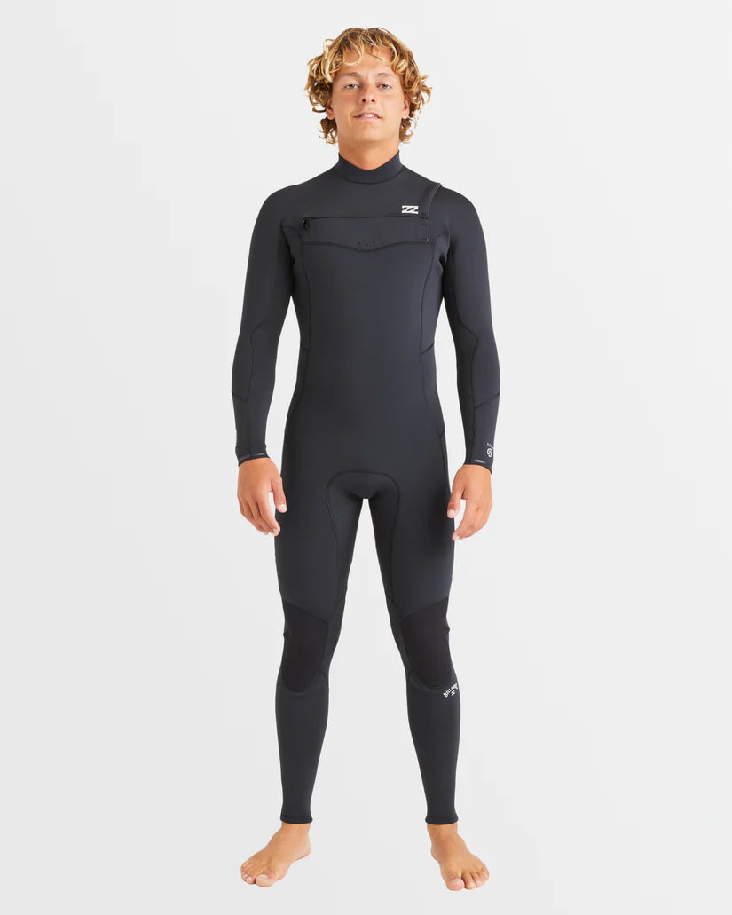 Billabong 3/2mm Absolute Natural Chest Zip Steamer Wetsuit