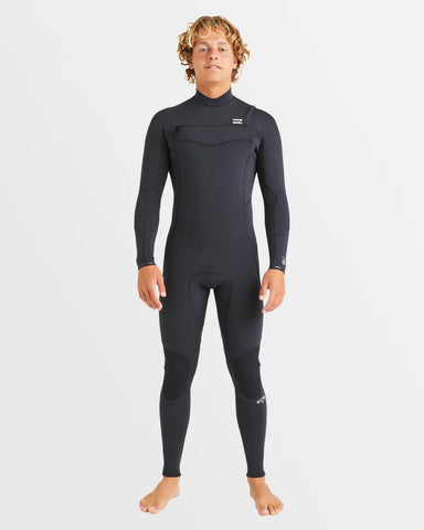 Billabong 3/2mm Absolute Natural Chest Zip Steamer Wetsuit