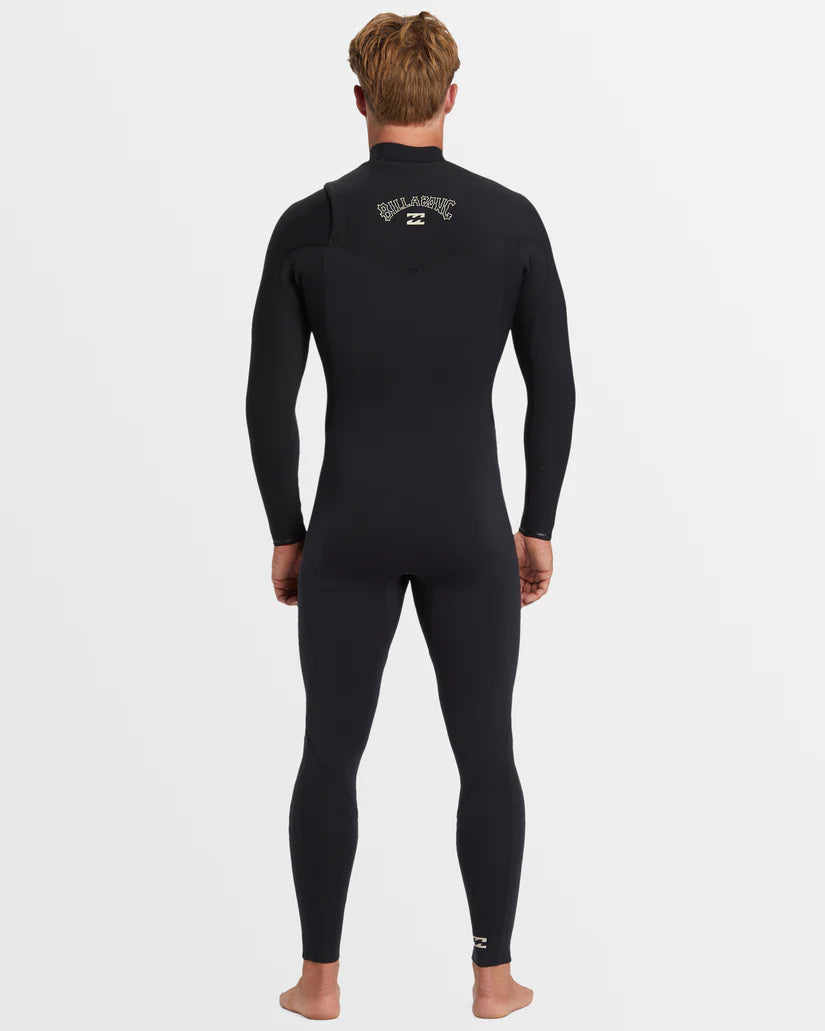 Billabong 3/2mm Revolution Natural Chest Zip Steamer Wetsuit