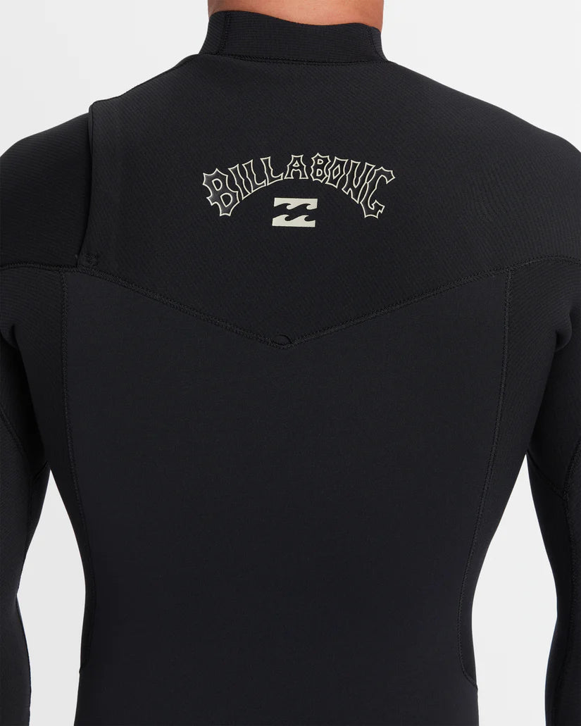 Billabong 3/2mm Revolution Natural Chest Zip Steamer Wetsuit