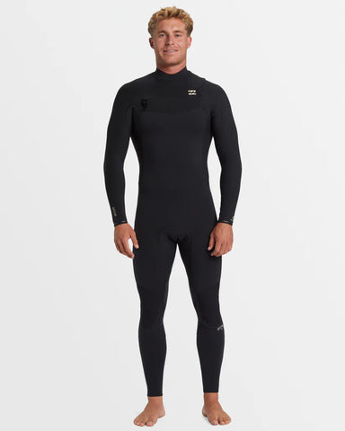 Billabong 3/2mm Revolution Natural Chest Zip Steamer Wetsuit