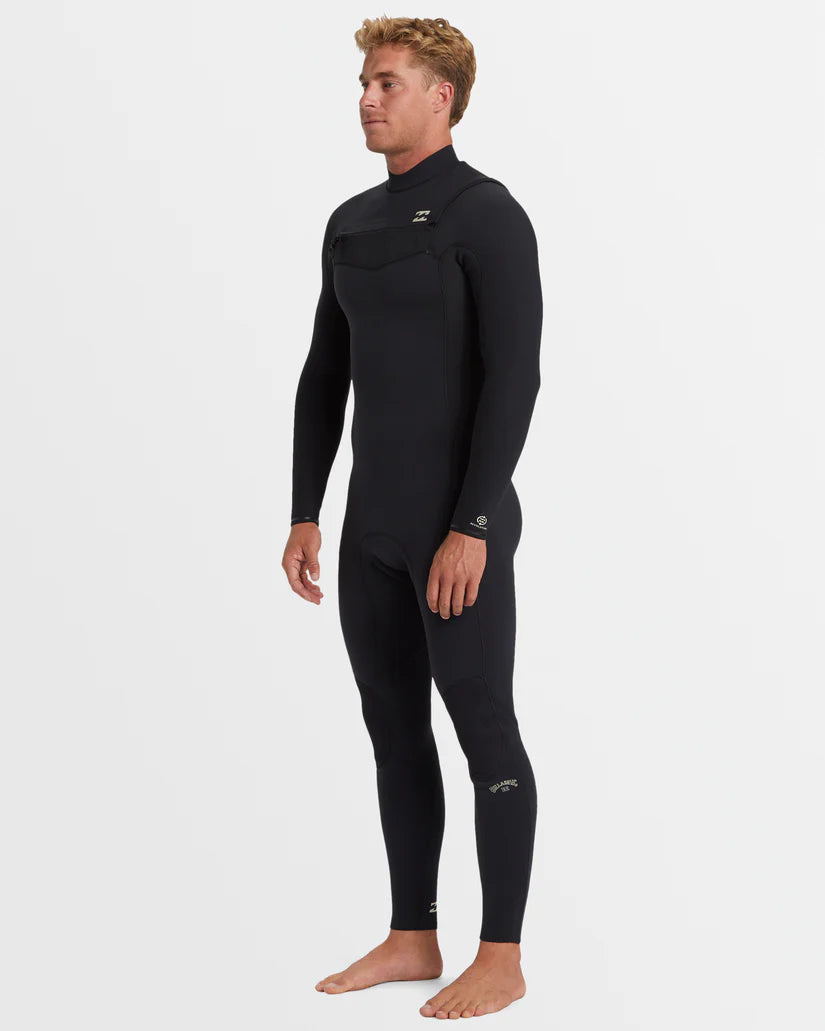 Billabong 3/2mm Revolution Natural Chest Zip Steamer Wetsuit