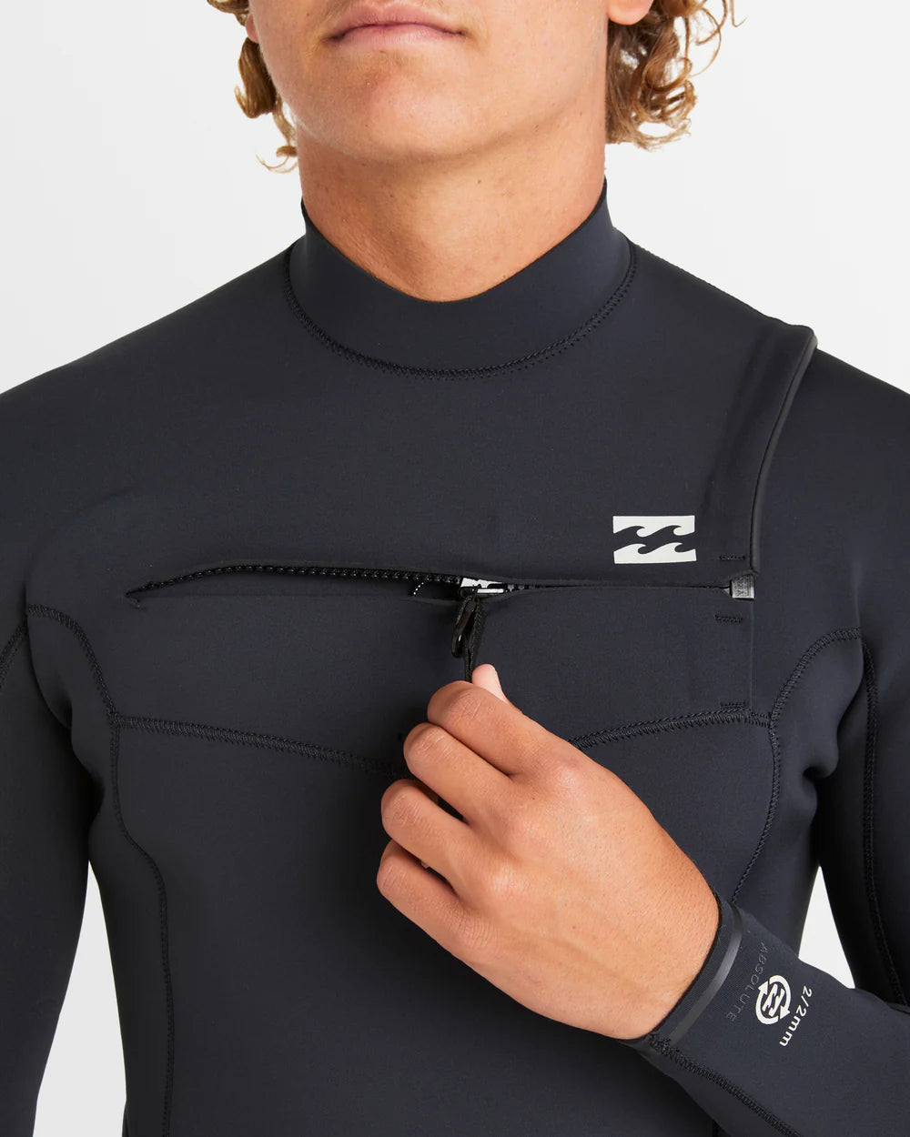 Billabong 2/2mm Absolute Natural Chest Zip Long Sleeve Springsuit