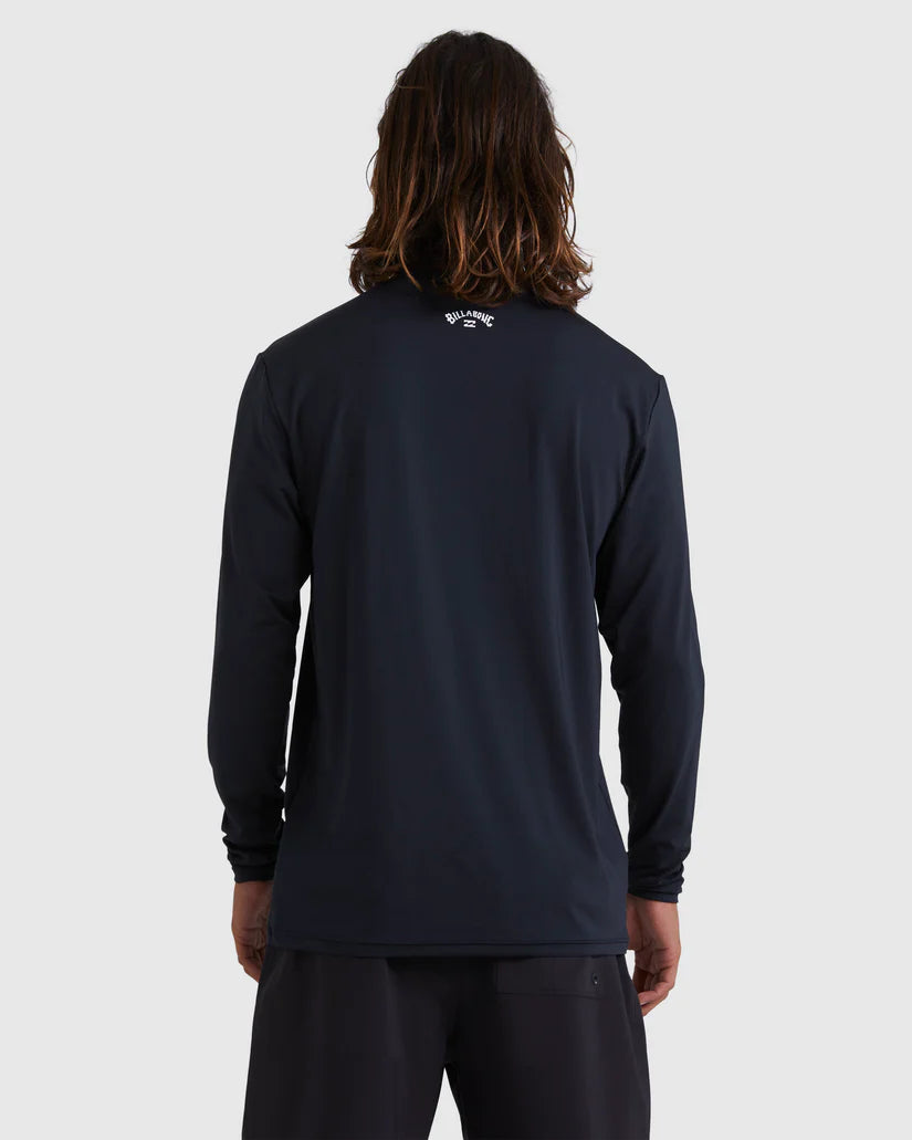 Billabong All Day Wave Rash Vest Black