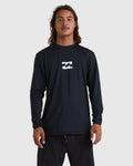 All Day Wave Rash Vest Black