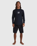 All Day Wave Rash Vest Black