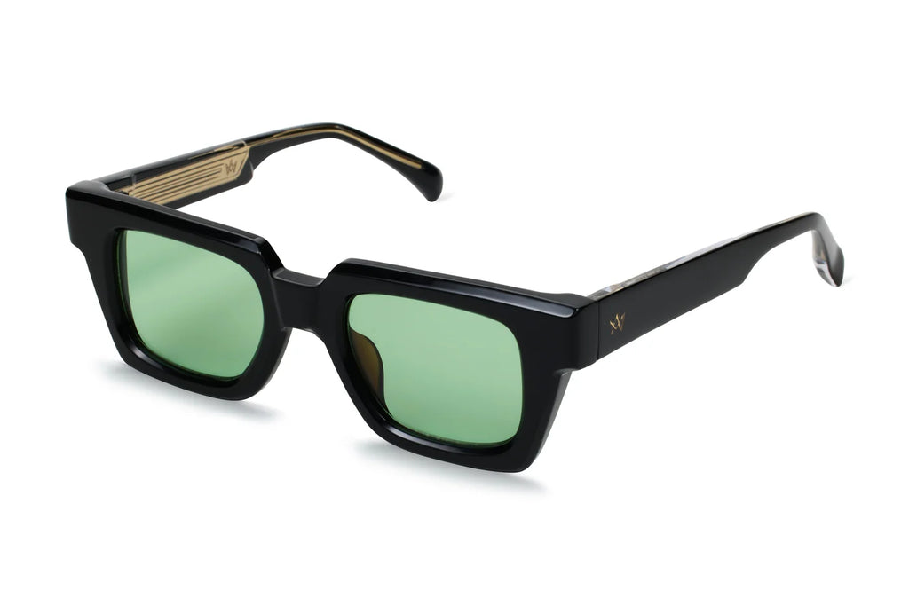 AM Eyewear Ming Black Green