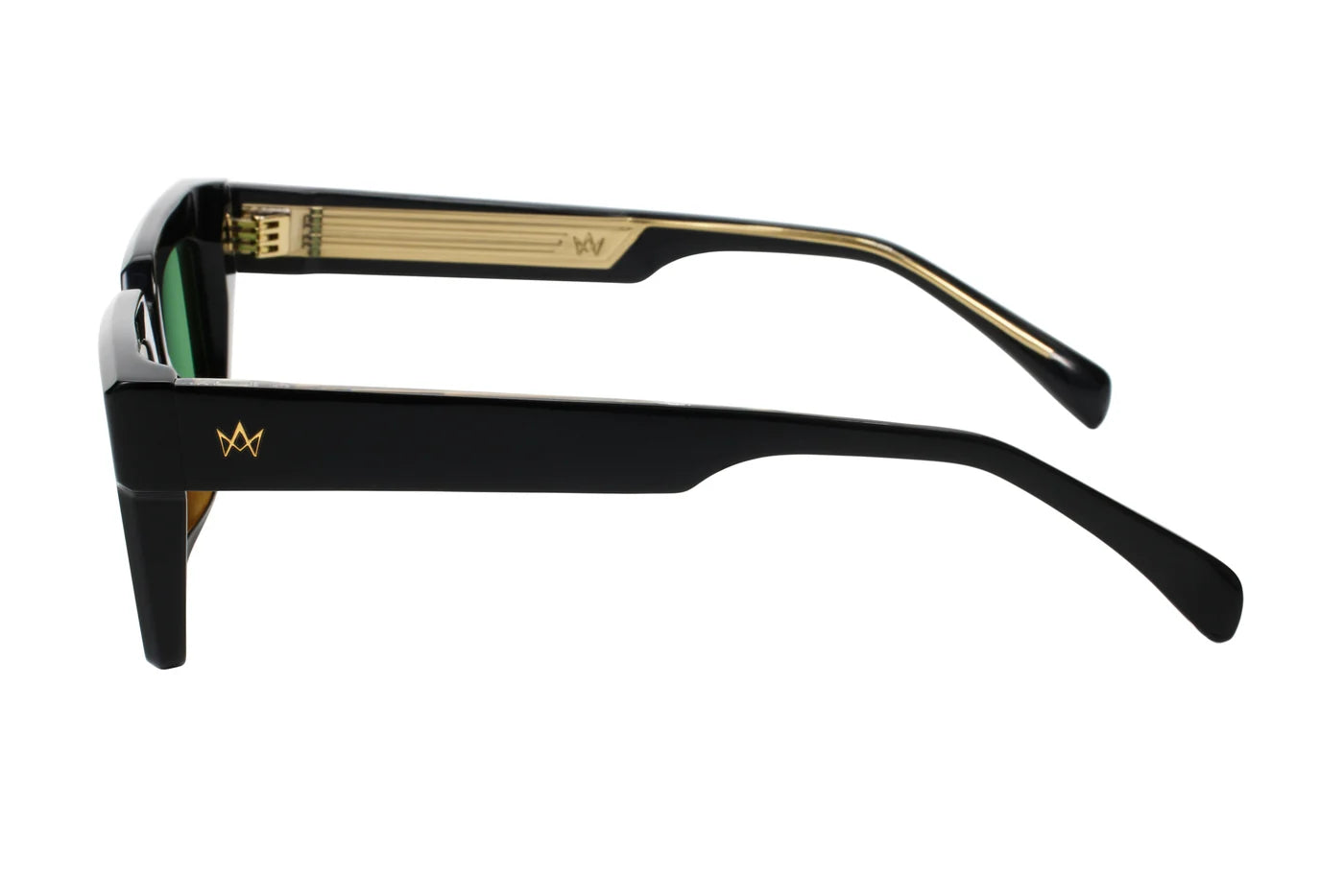 AM Eyewear Ming Black Green