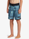 Surfsilk Radical Scallop Board Shorts Boys 8-16